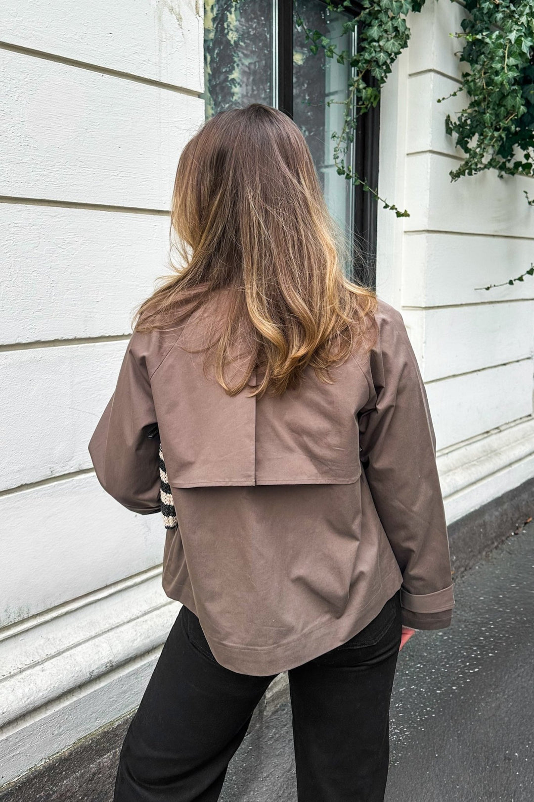 New Cilo Short Trenchcoat Chocolate Chip | Yttertøy | Smuk