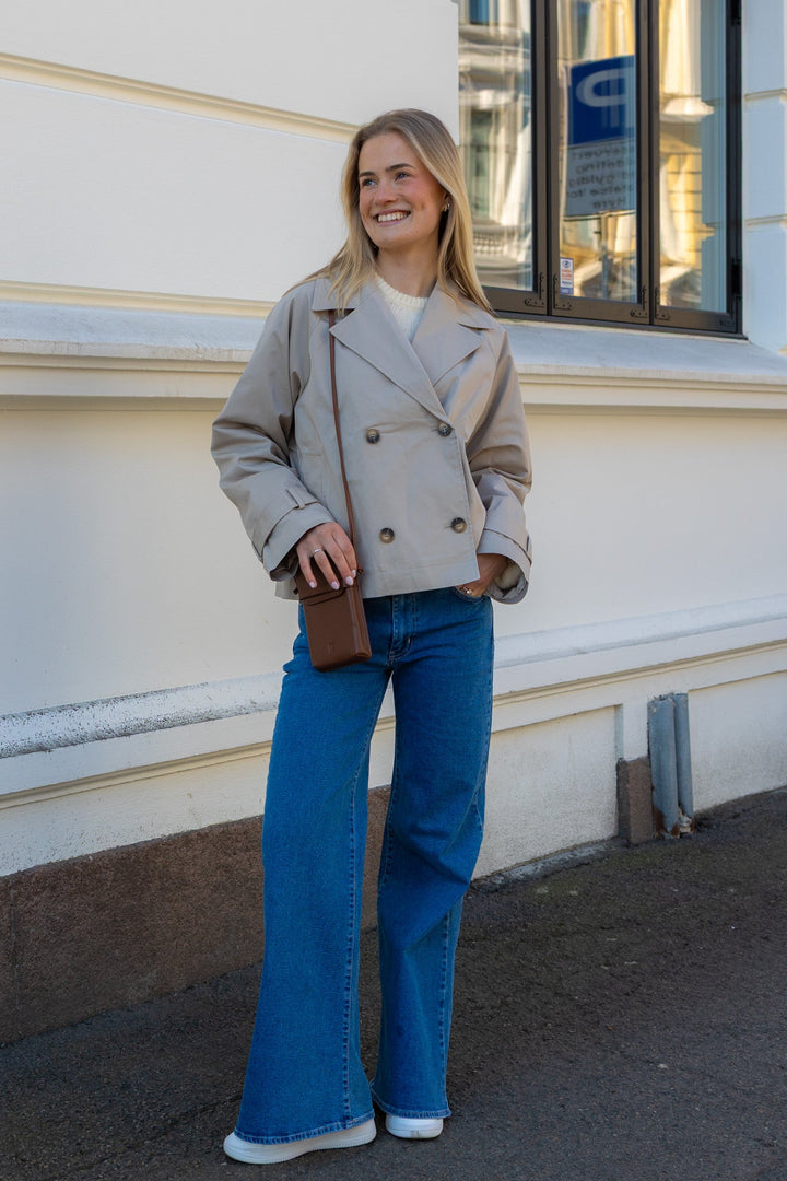 New Cilo Short Trenchcoat Pure Cashmere | Yttertøy | Smuk