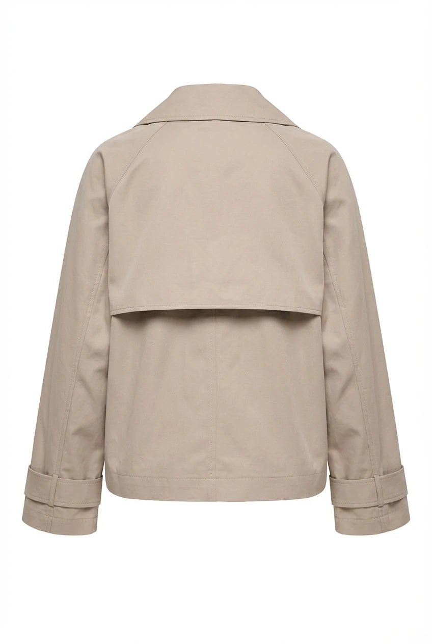 New Cilo Short Trenchcoat Pure Cashmere | Yttertøy | Smuk