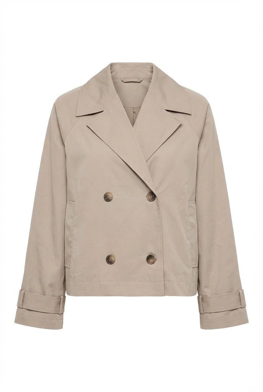 New Cilo Short Trenchcoat Pure Cashmere | Yttertøy | Smuk