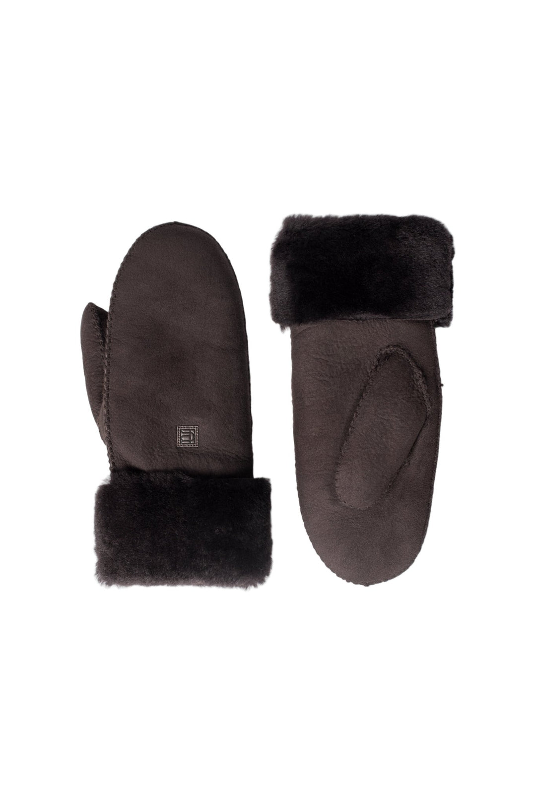 Nia Mittens Dark Brown Suede | Accessories | Smuk - Dameklær på nett