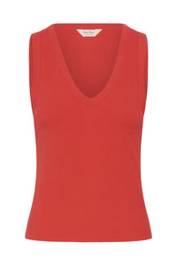 Nikkia Top Poppy Red