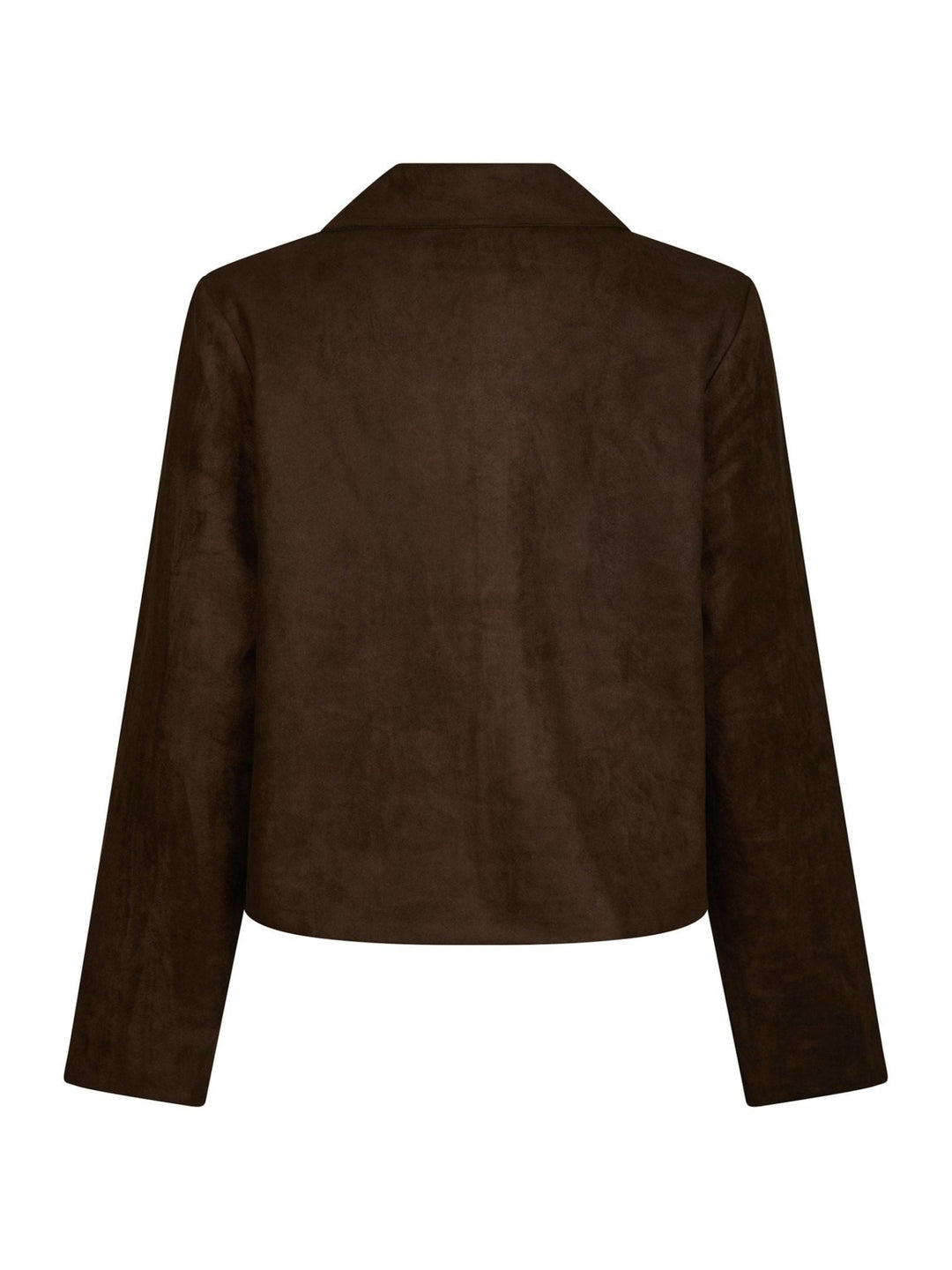 Nilo Suede Jacket Dark Brown | Yttertøy | Smuk - Dameklær på nett