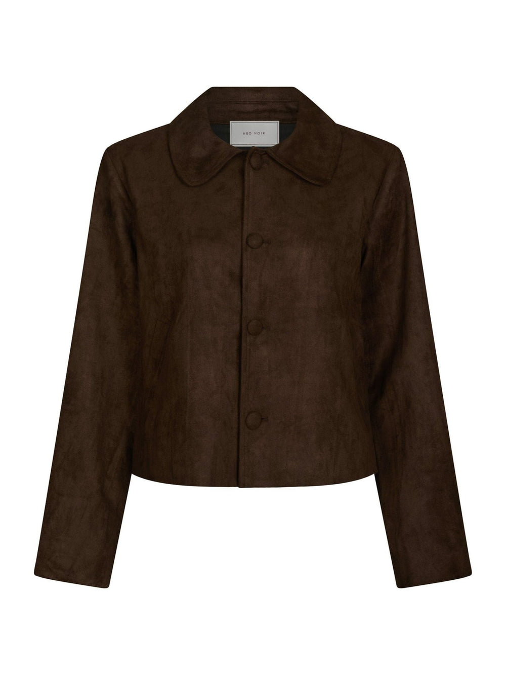 Nilo Suede Jacket Dark Brown | Yttertøy | Smuk - Dameklær på nett