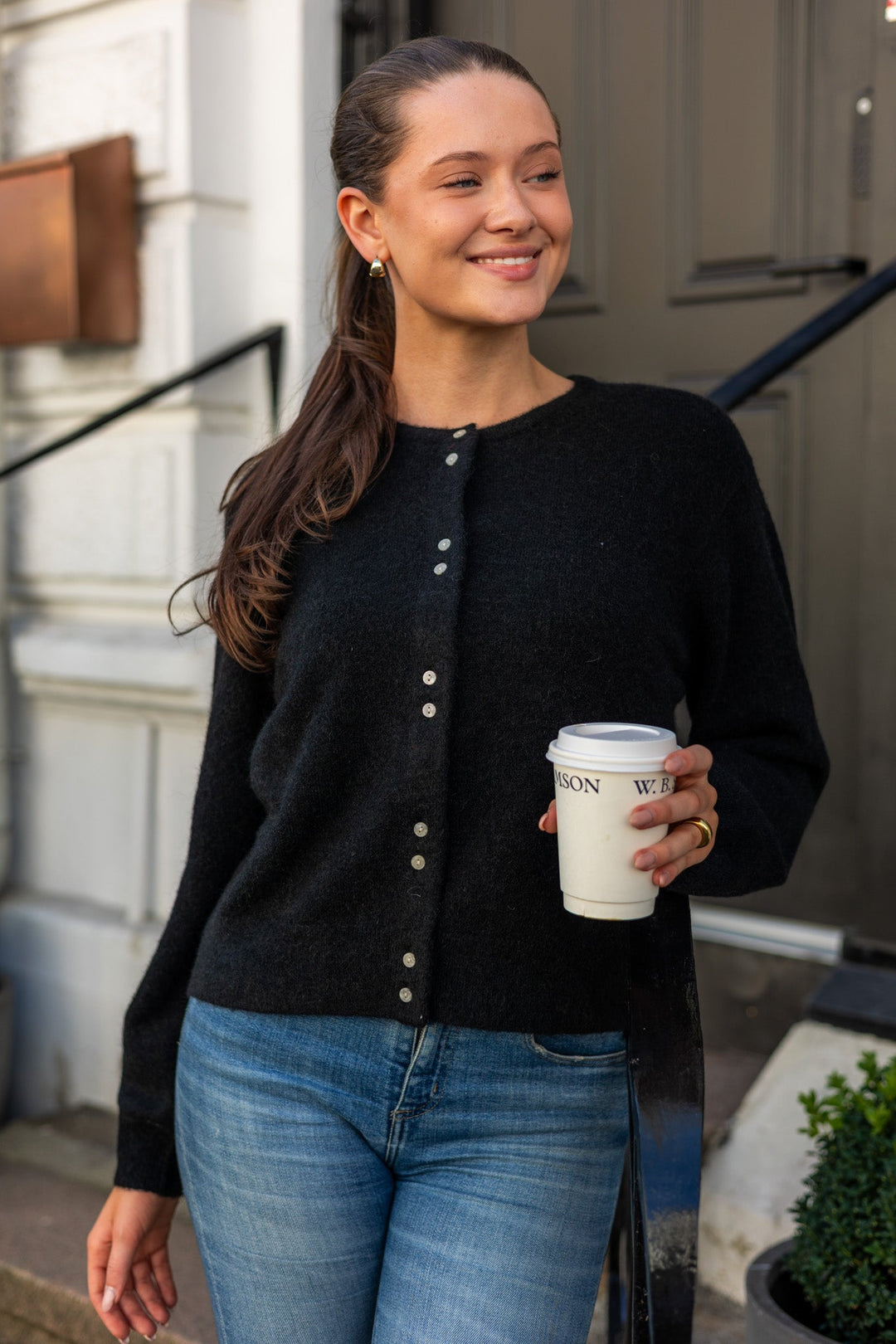 Ninell Cardigan Dark Navy | Genser | Smuk - Dameklær på nett