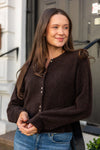 Ninell Cardigan Ganache Melange