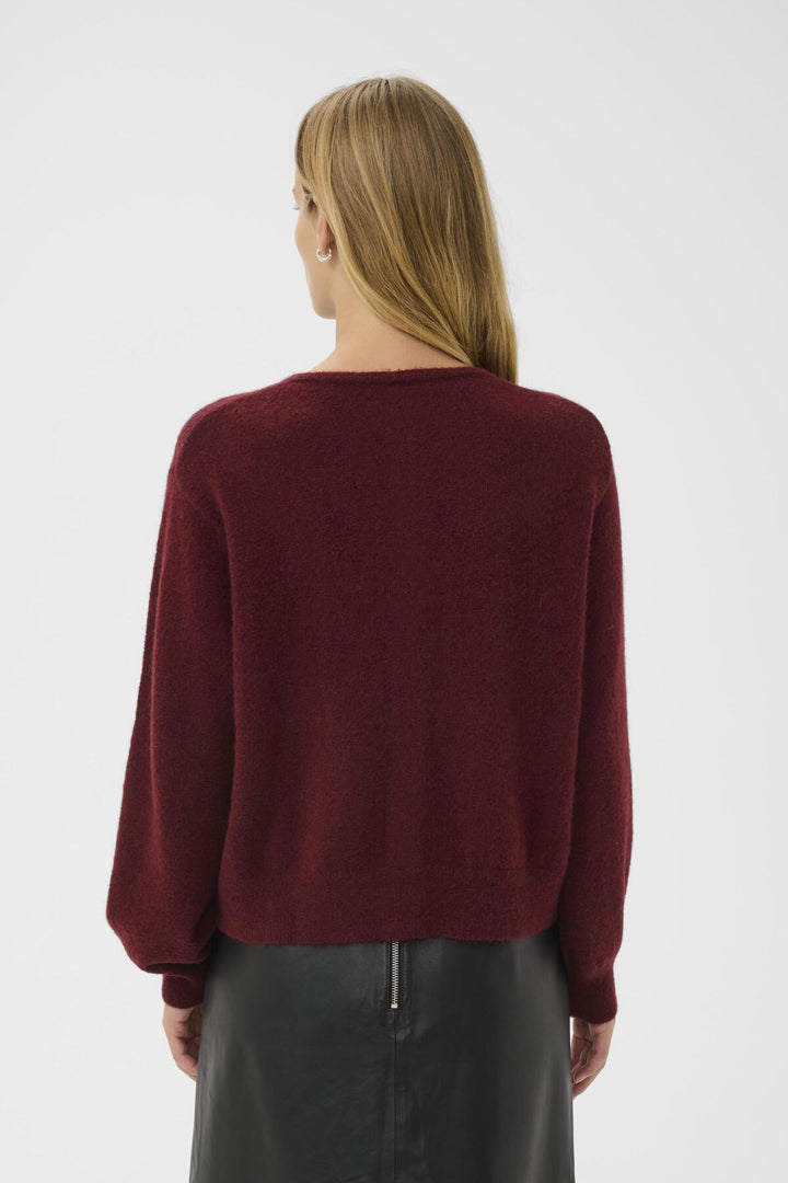 Ninell Cardigan Tawny Port | Genser | Smuk - Dameklær på nett