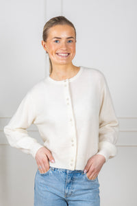 Ninell Cardigan Whisper white