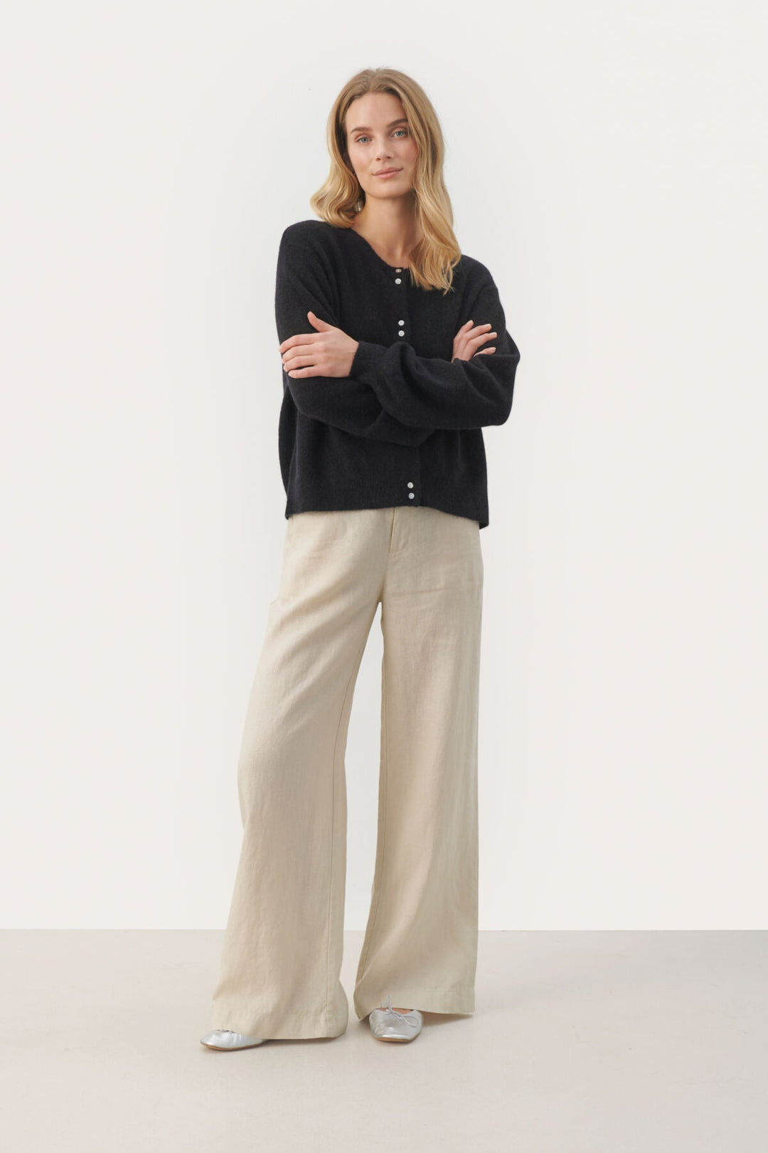 Ninell Cardigan Dark Navy