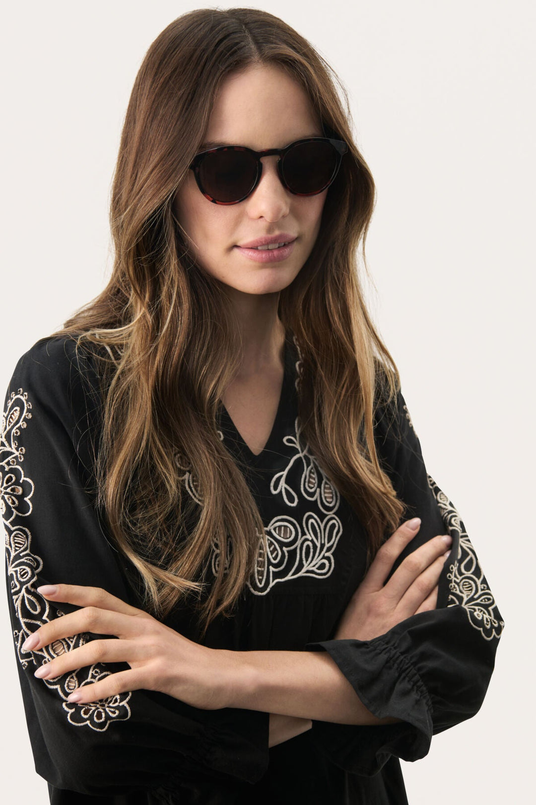 Ninopw Sunglasses Mocha Meringue | Accessories | Smuk - Dameklær på nett