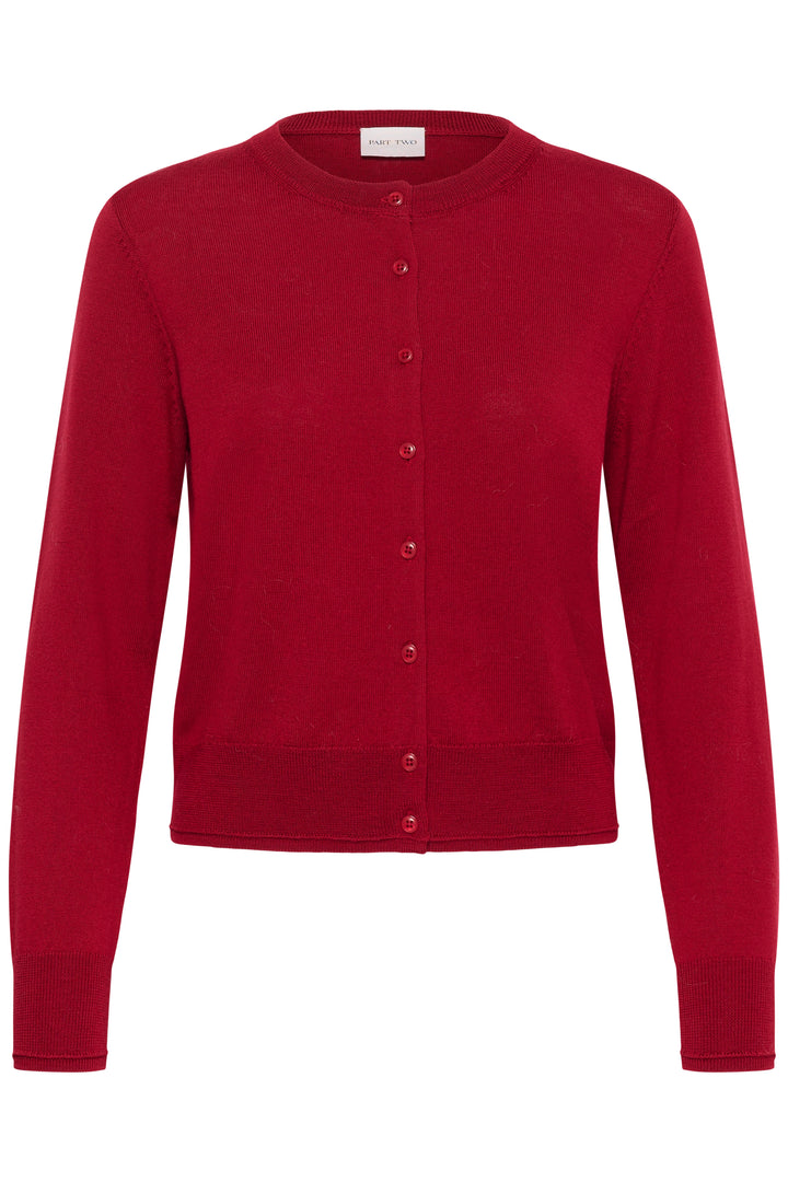 Noelani Cardigan Biking Red | Genser | Smuk