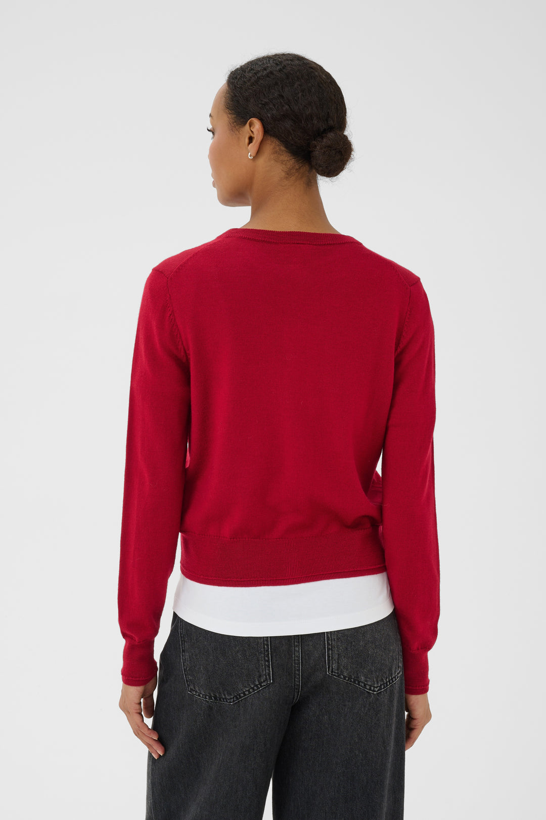Noelani Cardigan Biking Red | Genser | Smuk