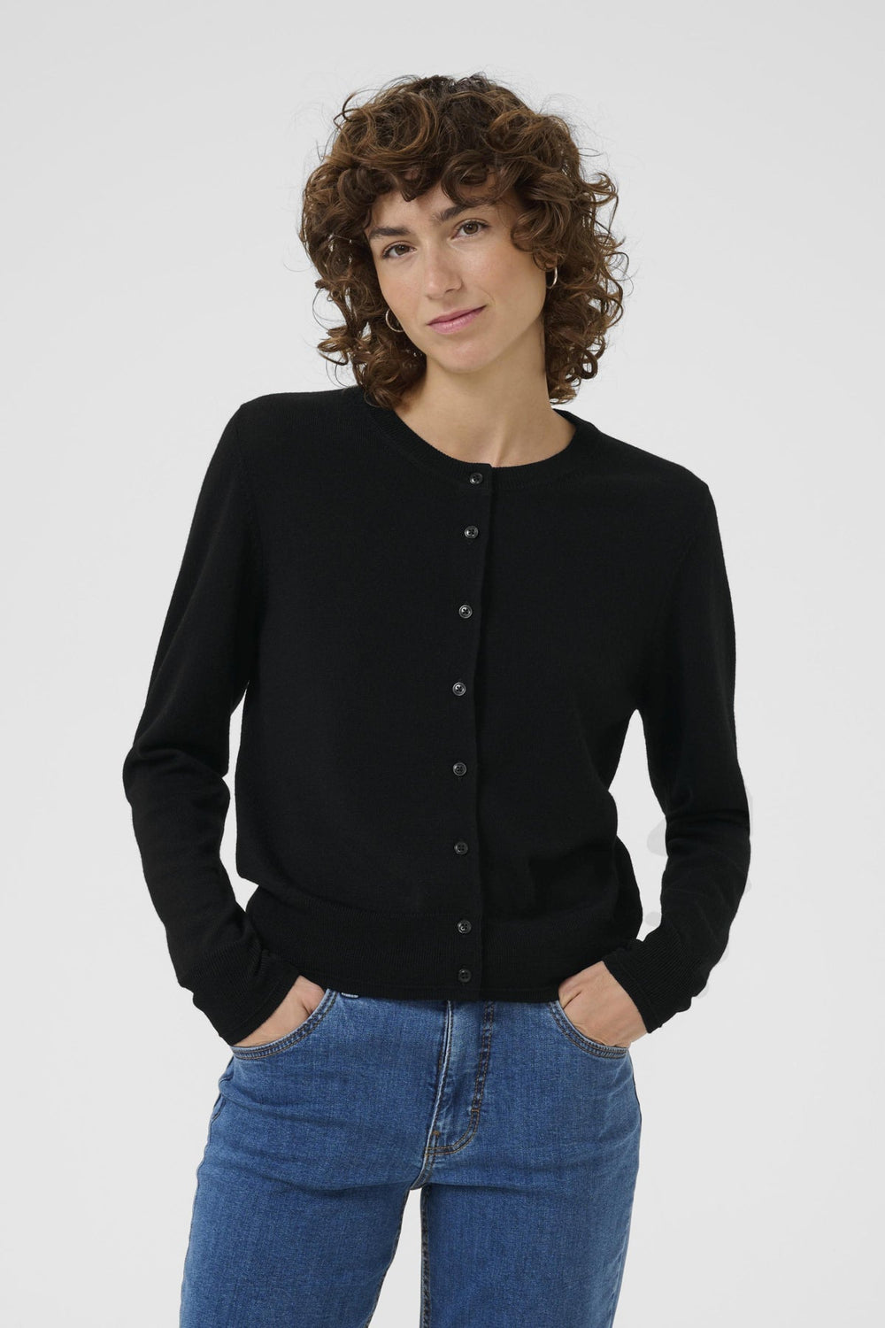Noelanipw Cardigan Black | Genser | Smuk - Dameklær på nett