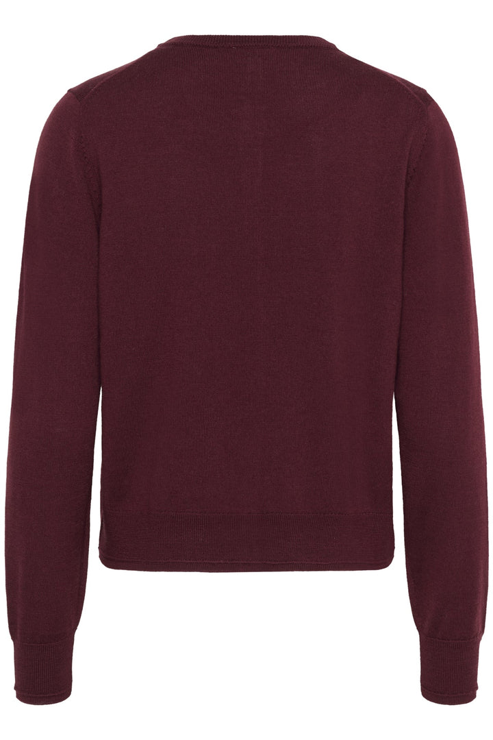 Noelanipw Cardigan Tawny Port | Genser | Smuk - Dameklær på nett