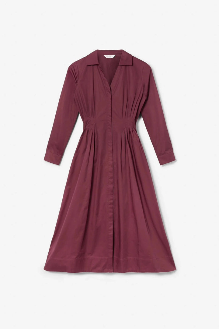 Noelle Dress Dark Red | Kjoler | Smuk