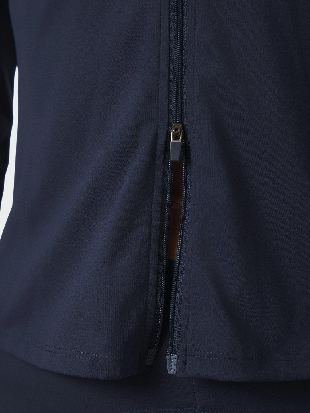 Nolana Zip Blouse Navy | Skjorter og bluser | Smuk