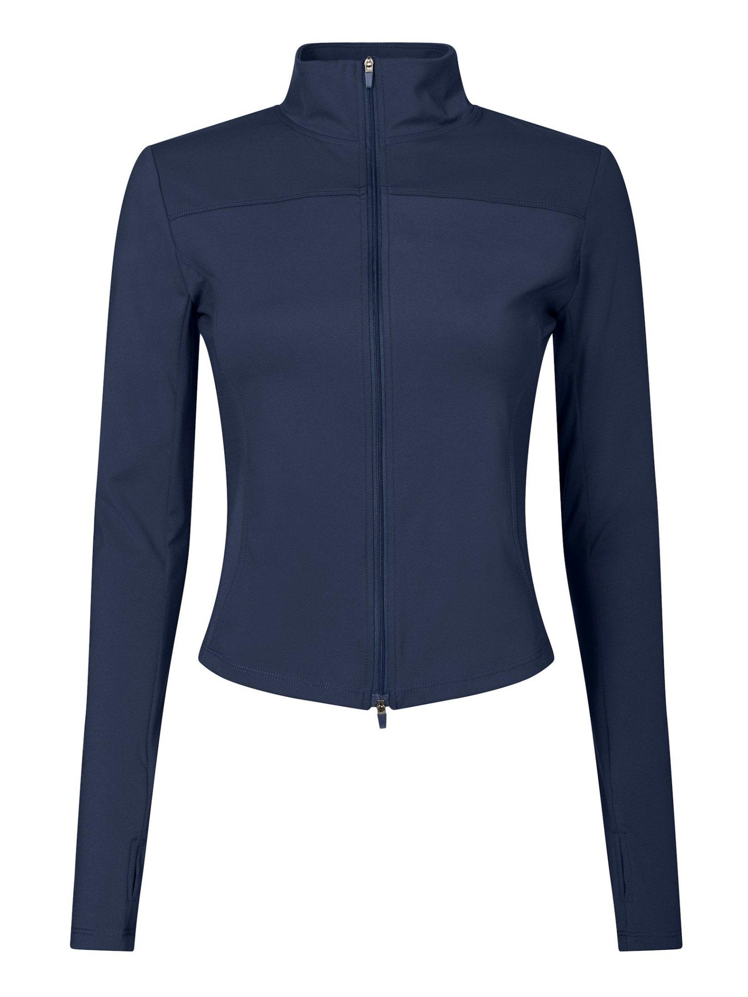 Neo Noir Nolana Zip Blouse - Black