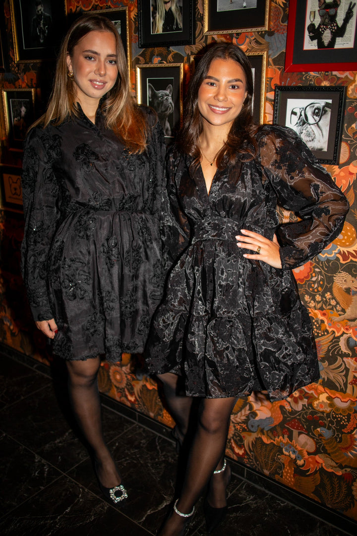 Noor Dress Shiny Black | Kjoler | Smuk - Dameklær på nett