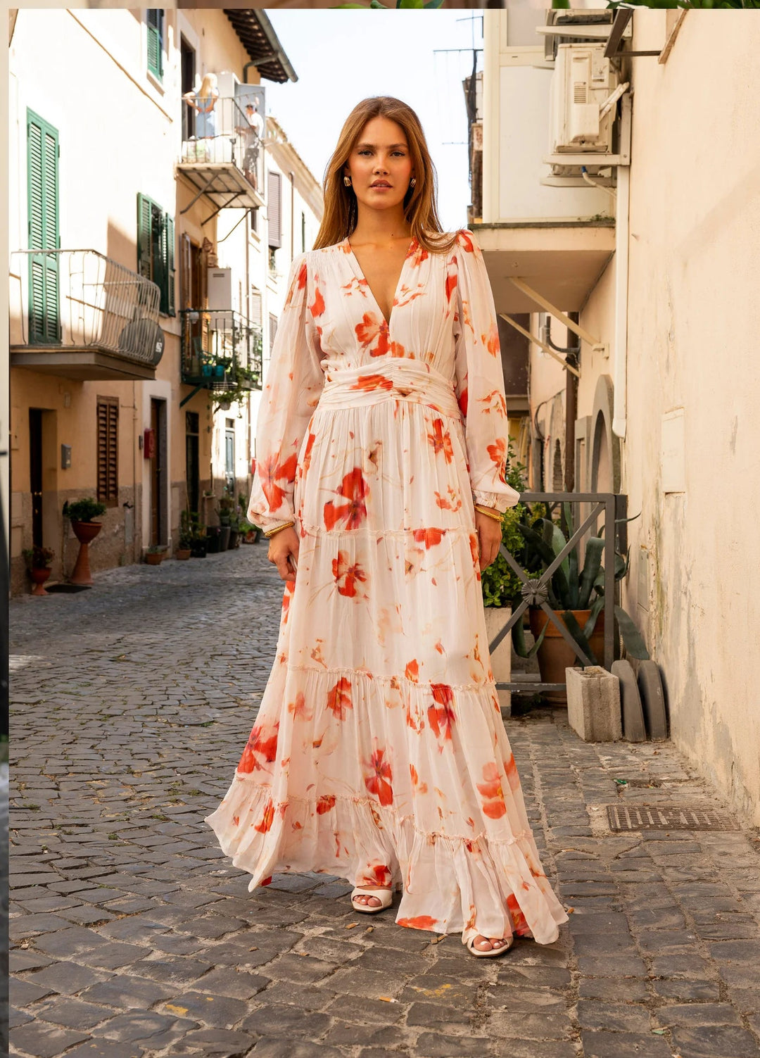 Noor Maxi Dress Rose Bloom | Kjoler | Smuk