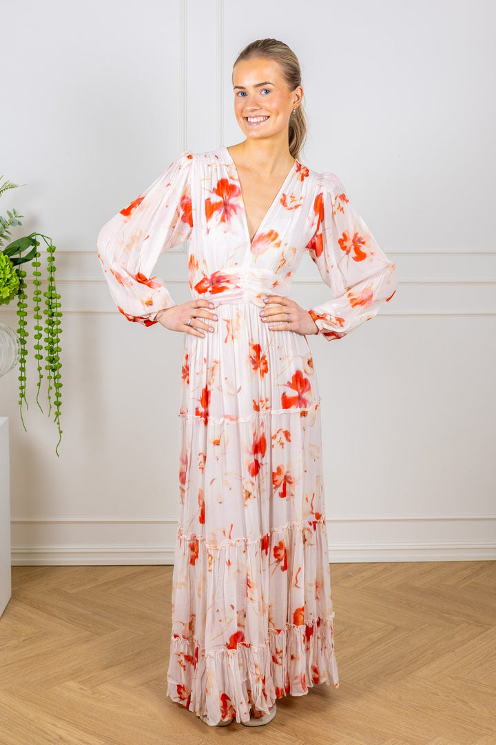 Noor Maxi Dress Rose Bloom | Kjoler | Smuk