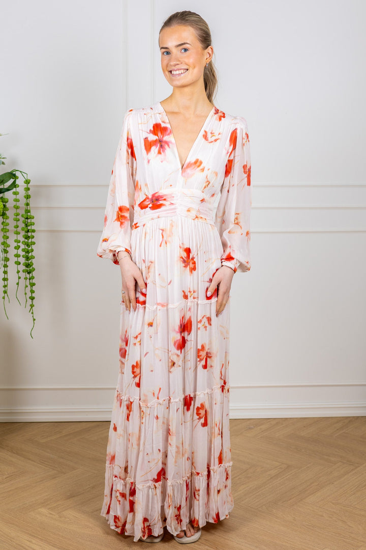 Noor Maxi Dress Rose Bloom | Kjoler | Smuk