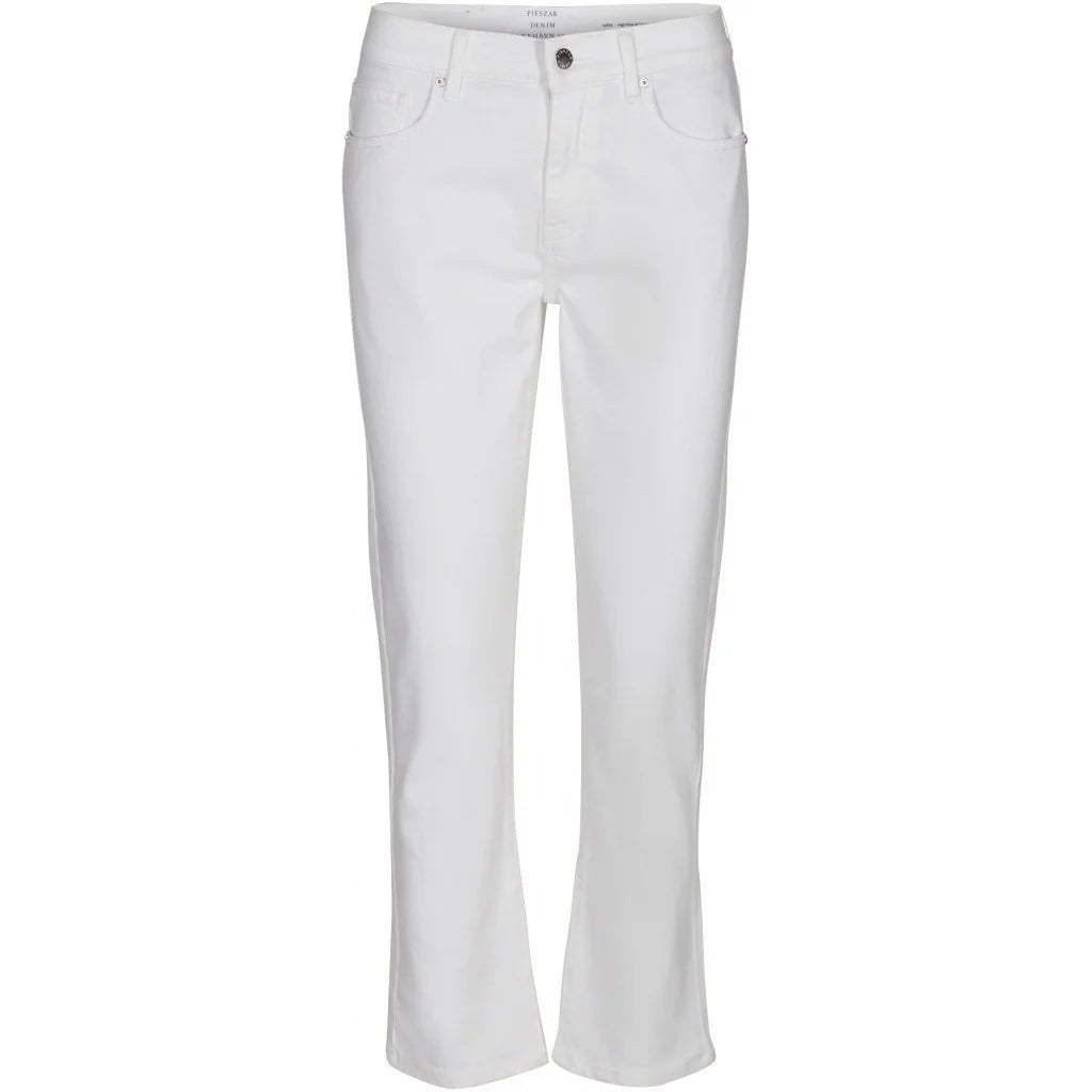 Nora Jeans White | Bukser | Smuk - Dameklær på nett