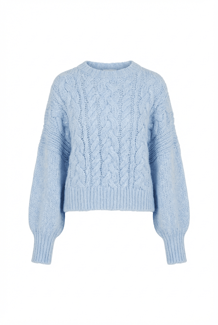 Nora Sweater Light Blue | Genser | Smuk