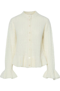 Numa Ls Knit Cardigan Birch