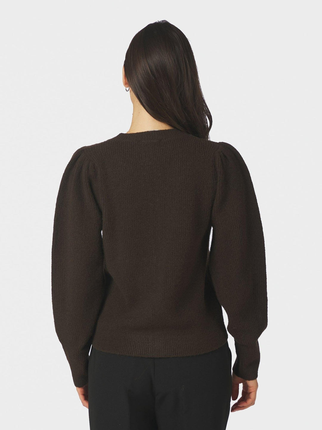 Nuna Knit Cardigan Brown | Genser | Smuk