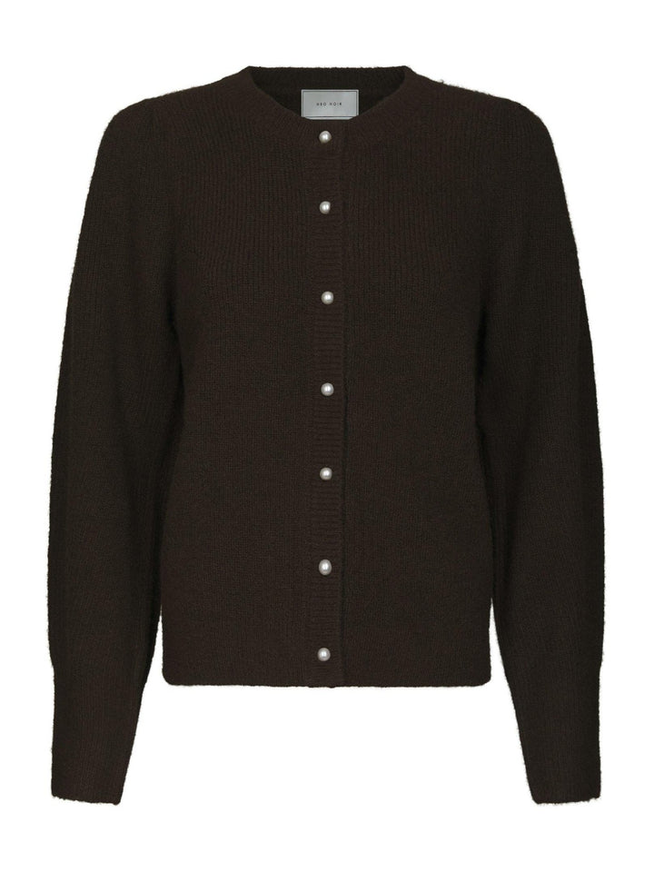 Nuna Knit Cardigan Brown | Genser | Smuk