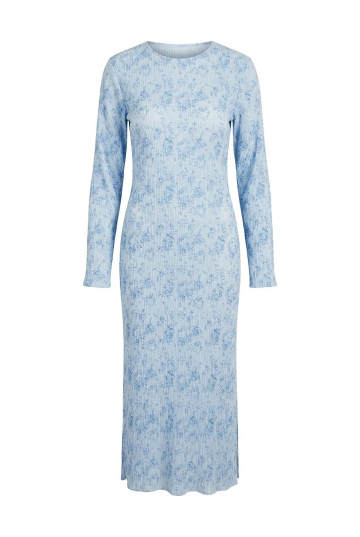 Oda Dress Soft Blue Blossom | Kjoler | Smuk