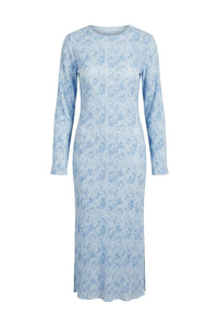 Oda Dress Soft Blue Blossom
