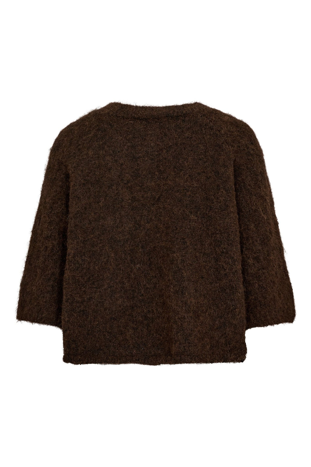 Olivia Knit Cardigan Dark Brown | Genser | Smuk