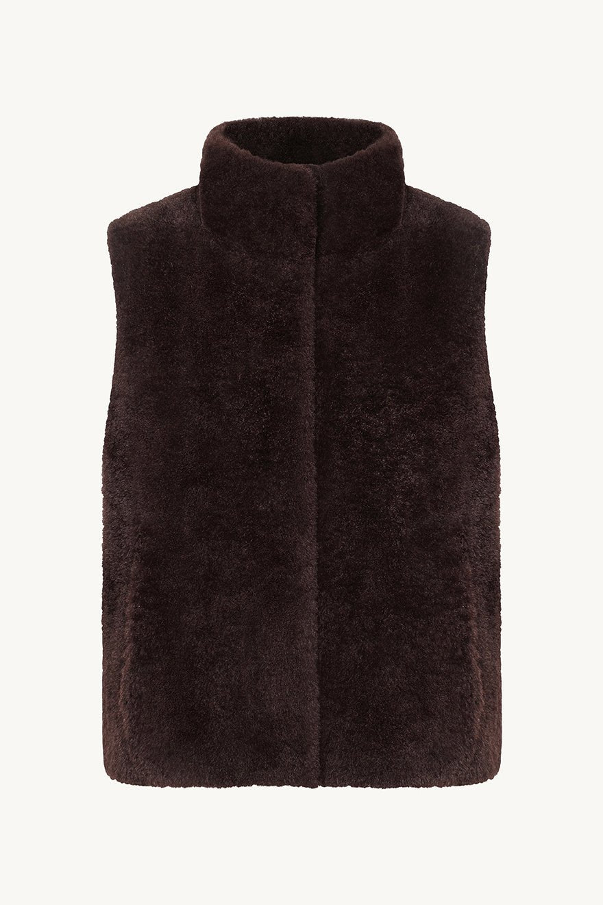 Olivija Waistcoat Chocolate | Yttertøy | Smuk