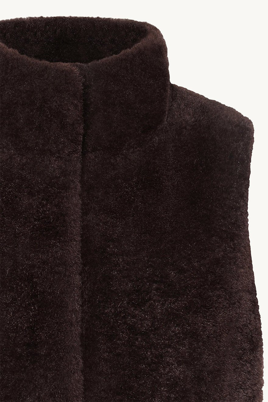 Olivija Waistcoat Chocolate | Yttertøy | Smuk