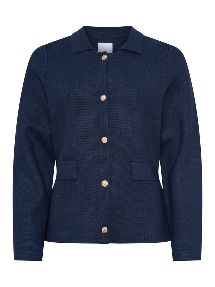 Onassis Cardigan Navy | Genser | Smuk