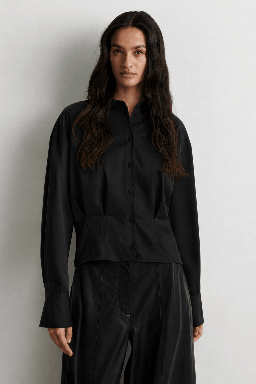 Opala Shirt Black | Skjorter og bluser | Smuk