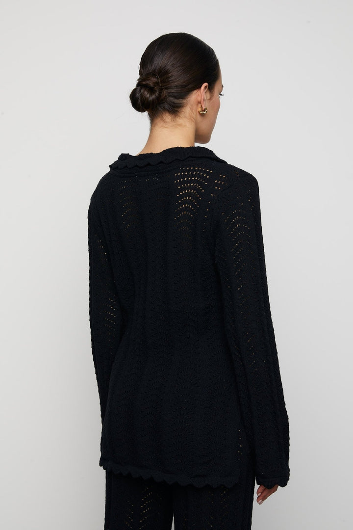 Ophelia Sweater Black | Genser | Smuk - Dameklær på nett