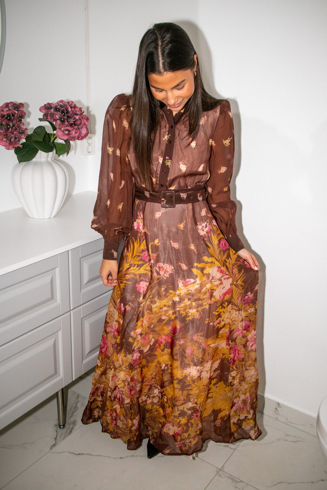 Organza Belt Dress Autumn | Kjoler | Smuk