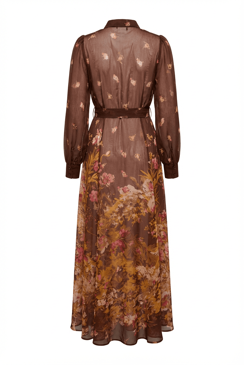 Organza Belt Dress Autumn | Kjoler | Smuk