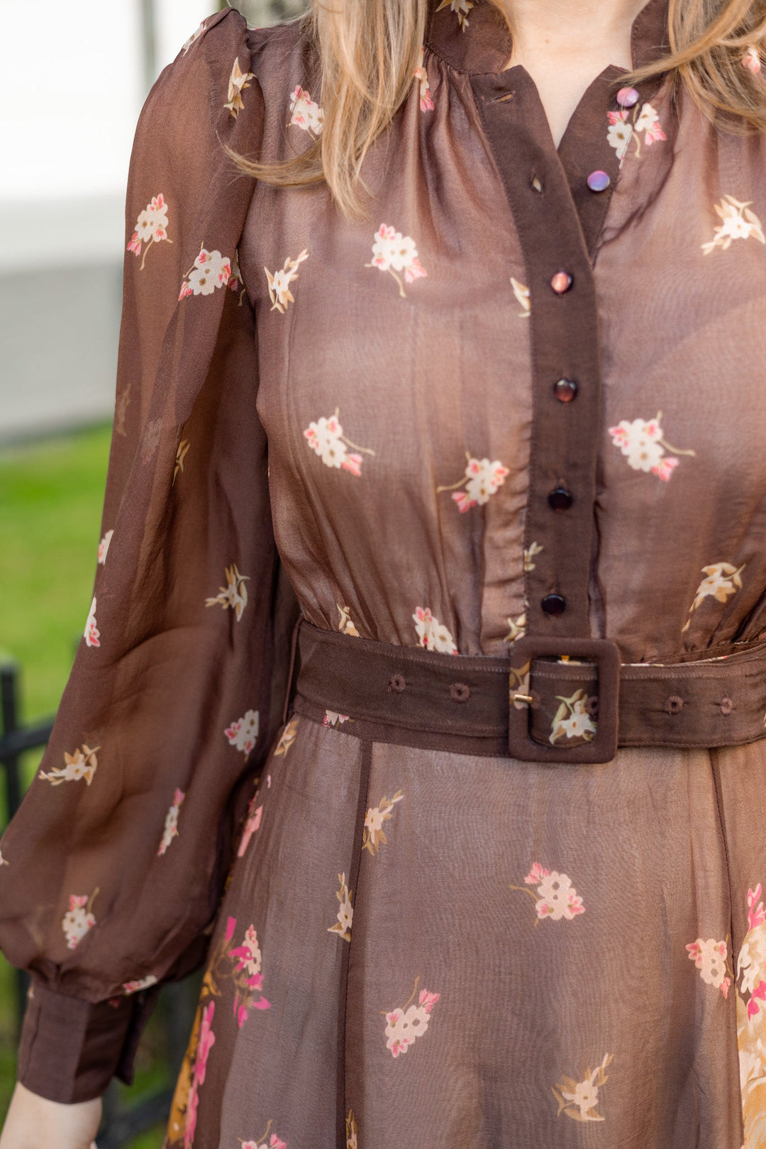 Organza Belt Dress Autumn | Kjoler | Smuk - Dameklær på nett
