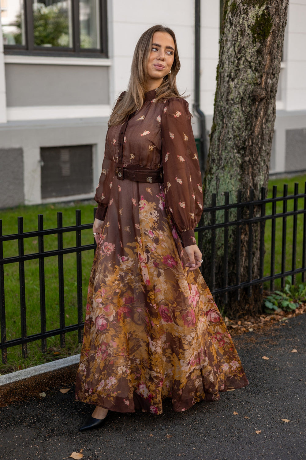 Organza Belt Dress Autumn | Kjoler | Smuk - Dameklær på nett