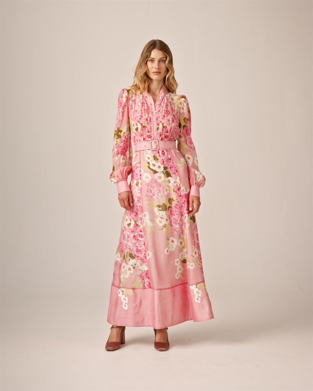 Organza Belt Dress Cherry Blossom | Kjoler | Smuk - Dameklær på nett