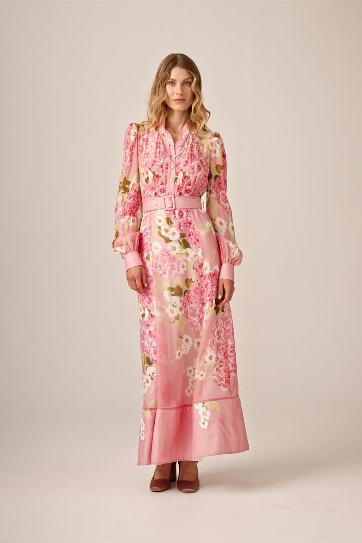 Organza Belt Dress Cherry Blossom | Kjoler | Smuk - Dameklær på nett