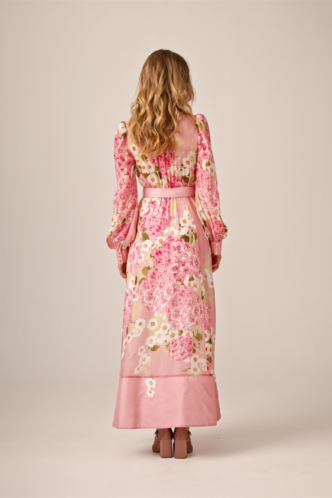 Organza Belt Dress Cherry Blossom | Kjoler | Smuk - Dameklær på nett