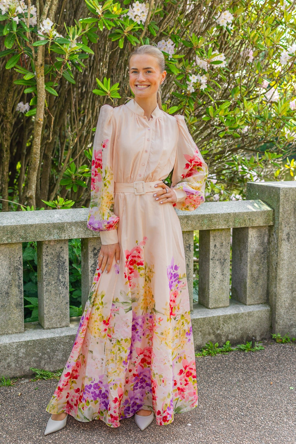 Organza Belt Dress Serene | Kjoler | Smuk