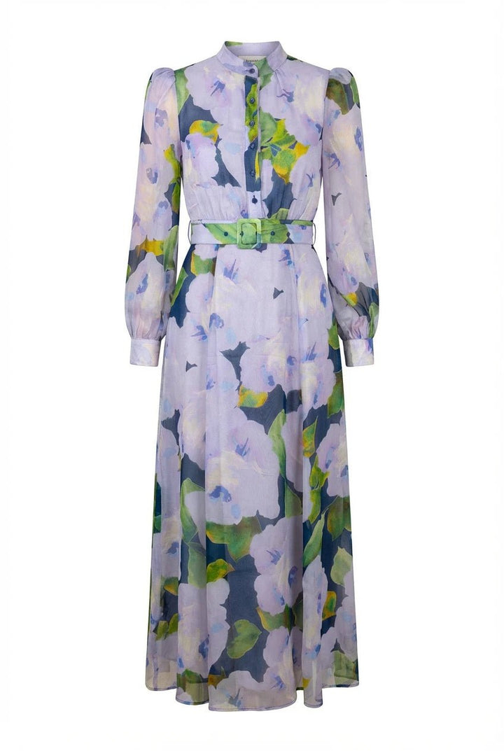 Organza Belt Dress Viola | Kjoler | Smuk