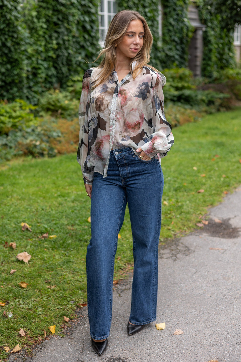 Organza Blouse Fluid | Skjorter og bluser | Smuk - Dameklær på nett