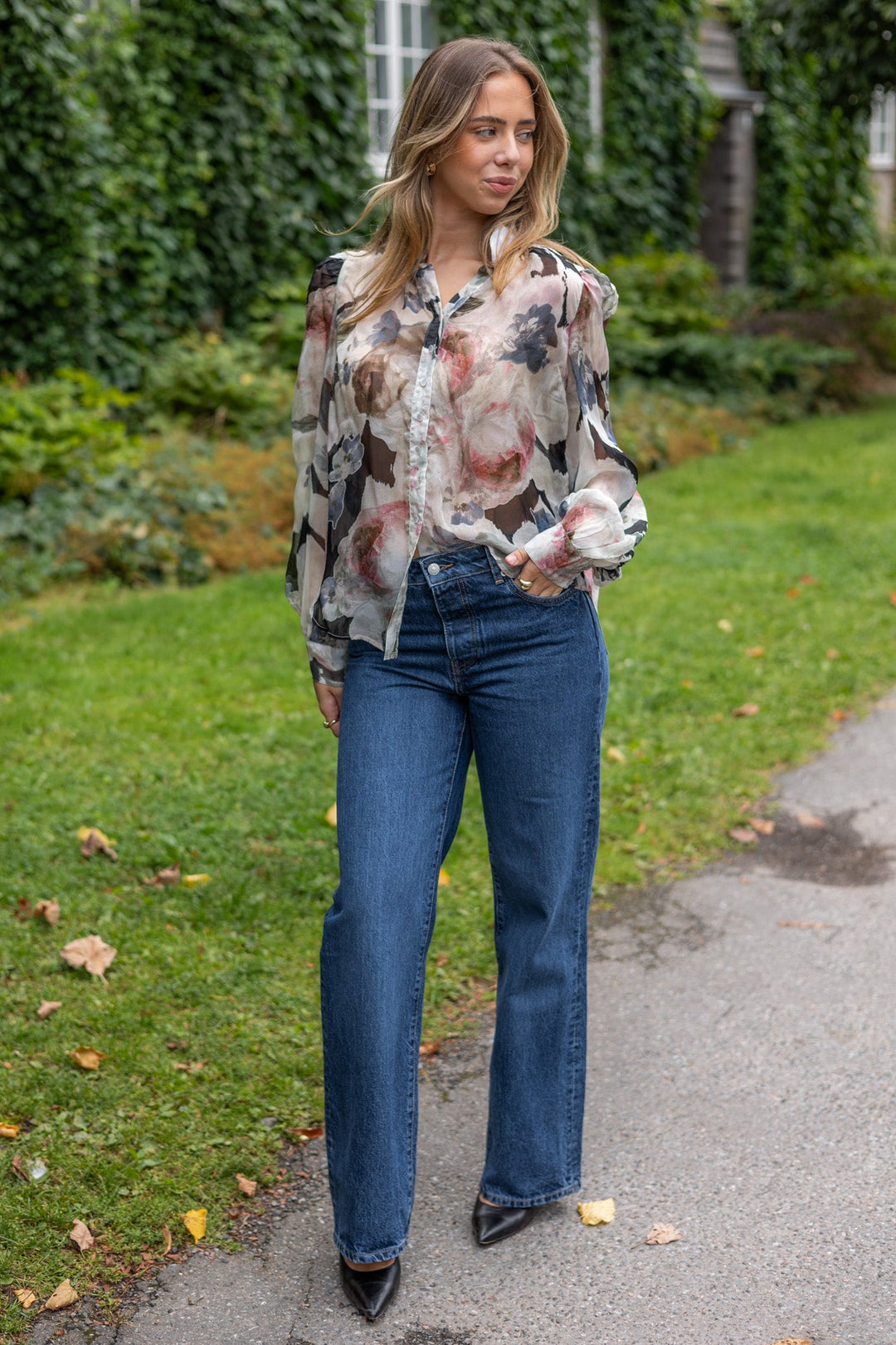 Organza Blouse Fluid | Skjorter og bluser | Smuk - Dameklær på nett