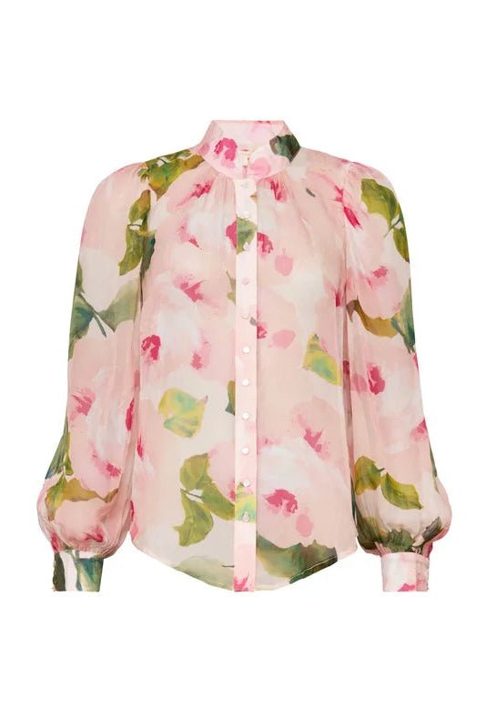 Organza Blouse Rosette | Skjorter og bluser | Smuk